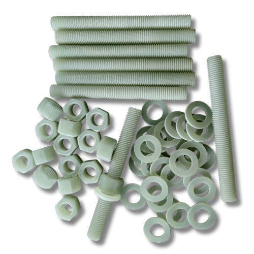 FRP threaded rod, Washer & NUT
